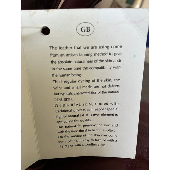 Vintage nos Made in Tuscany red leather UNIQUE purse bag - Picture 10 of 16